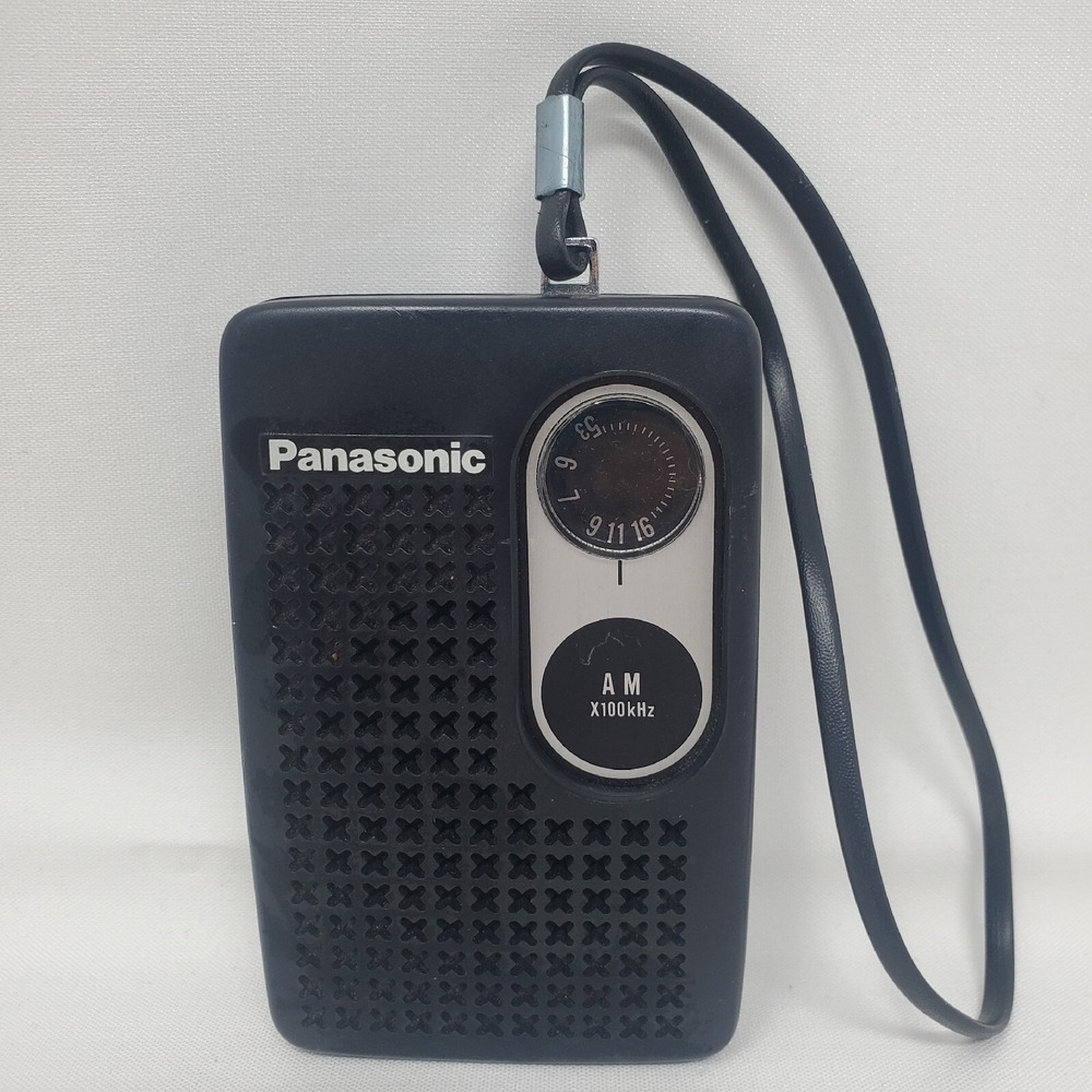 Vintage Panasonic AM Radio Portable Handheld Model R-1013‎ Untested Retro